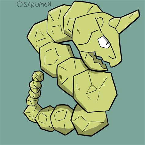 Shiny Onix By Osarumon On Newgrounds