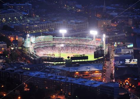 Boston Fenway Park At Night Songquan Photography