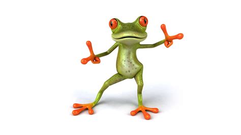 Free Download Funny Cartoon Frog Dancing Funny Cartoon Frog Sitting