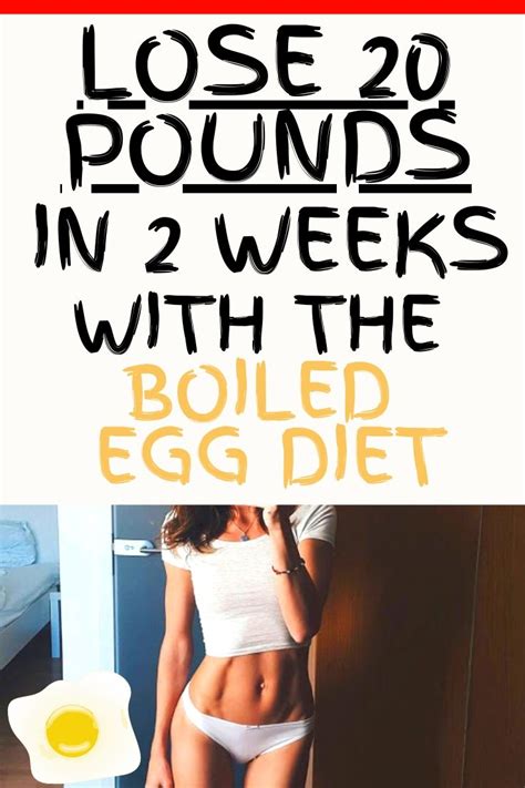 It is budget friendly, easy to follow, and unlike other popular diets, won't make you starve. THE BOILED EGG DIET: HOW TO LOSE 20 POUNDS IN 2 WEEKS. | Hello Healthy.