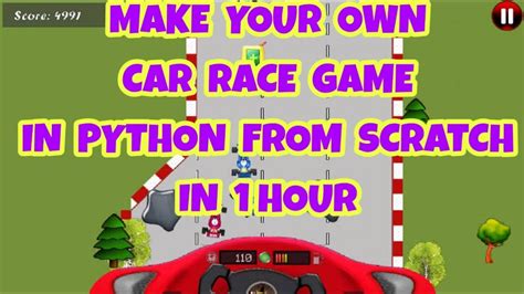 How To Make A Car Race Game From Scratch In Python Pygame Tutorial 4
