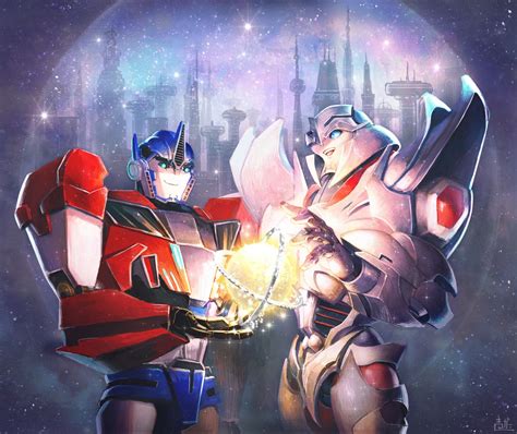 Golden Age Orion Pax And Megatronus Transformers Prime Transformers