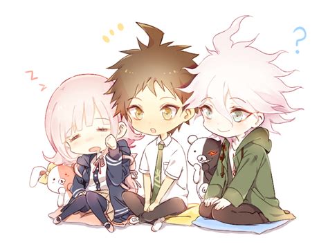 Anime 685025 Hajime Hinata Danganronpa And Chiaki Nanami On