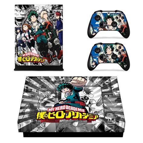 My Hero Academia Xbox One X Skin Sticker Cover