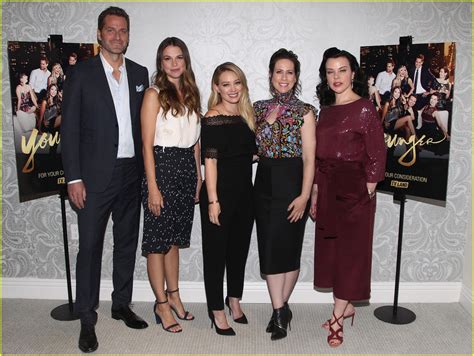 Hilary Duff Sutton Foster And Younger Cast Team Up For