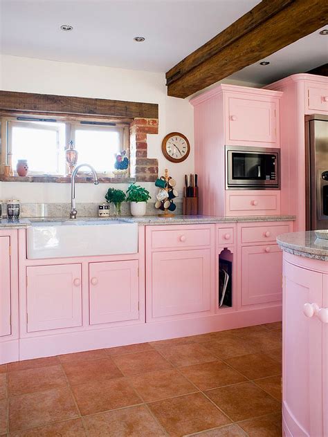 Trendsetting Hue Add A Touch Of Pink To Your Kitchen In Style Decoist
