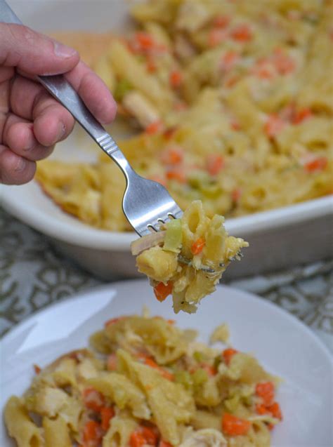 Chicken Noodle Soup Casserole - 4 Sons 'R' Us