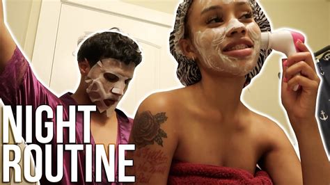 Our Night Routine Couple Edition Youtube