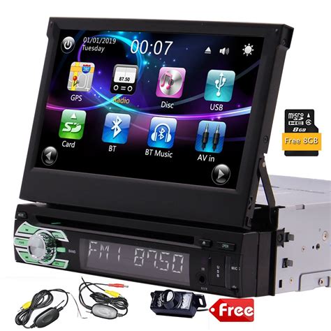 Single Din Car Stereo Inch Car Radio Touch Screen Dvd Player With Mirror Link For Android