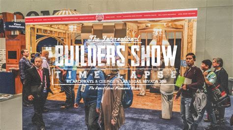 Building The Tradeshow Booth International Builders Show Youtube