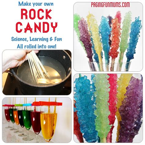Butter the foil and set aside. Edible Science: Homemade Rock Candy - Thifty Sue