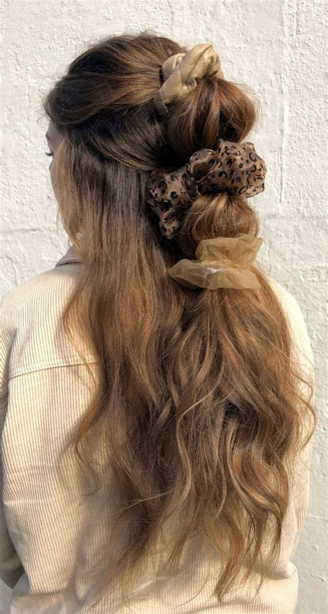 30 Cute Bubble Braid Hairstyles High Bubble Braid With Gold Details I