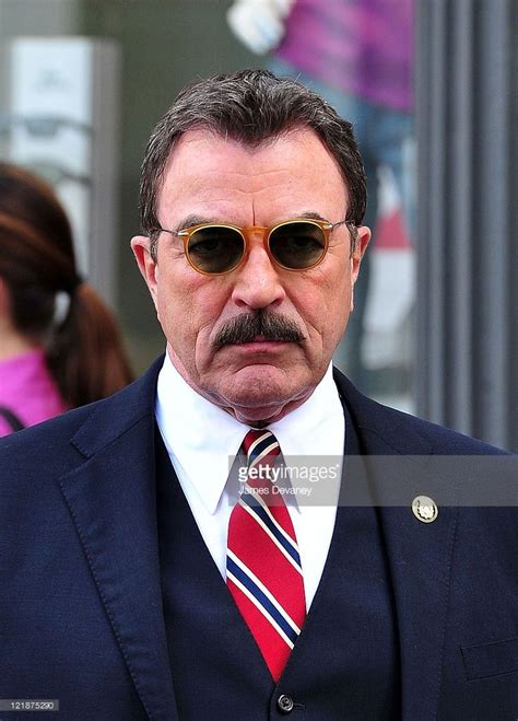 Tom Selleck Films On Location For Blue Bloods On The Streets Of