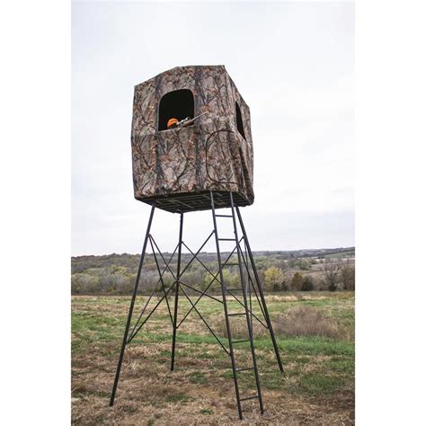 Muddy 12 Quad Pod Stand Deer Stand Hunting Stands Deer Hunting Blinds