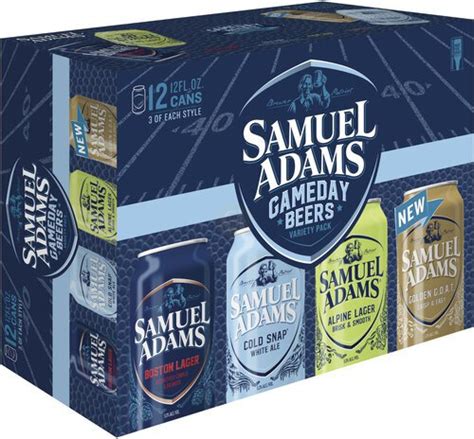 Samuel Adams Gameday Beers Seasonal Variety Pack 12oz The Best