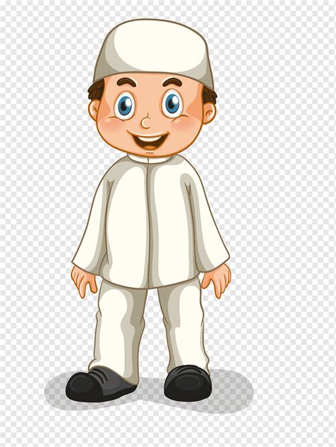 Muslim Islam Child Islami Hand Boy Cartoon Png Pngwing