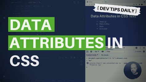 Using Data Attributes In Css
