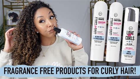 New Fragrance Free Products For Curly Hair Lus Biancareneetoday Youtube