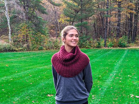 Knitting Patterns Galore Ribbed Cowls In 2 Lengths