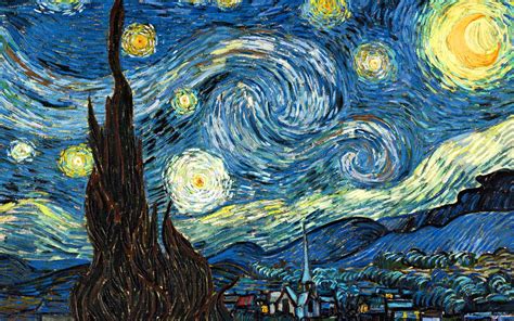 Starry Night Hokusai Vincent Van Gogh The Great Wave Off Kanagawa