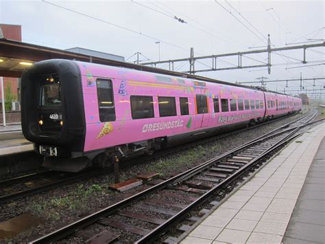 Rosa X31 Pink Train Öresundståg Train Pink Rosa