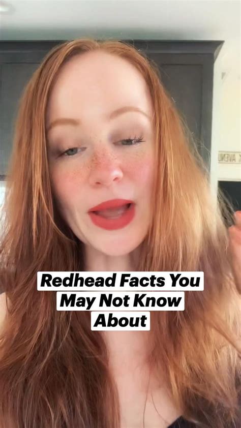 Redhead Facts You May Not Know About Redhead Facts Redhead Hair Care Red Hair