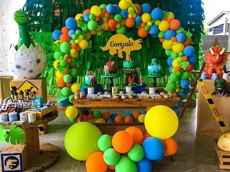 Fiesta De Dinosaurios Para Niños Guía Para Decorar Cumpleaños Infantiles