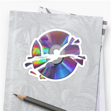 You are a true free spirit. "tumblr aesthetic cd" Stickers by Parchmentime | Redbubble