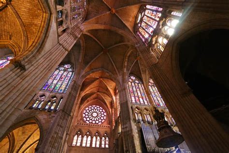 León Cathedral And Its Incredible Stained Glass Mapping Spain