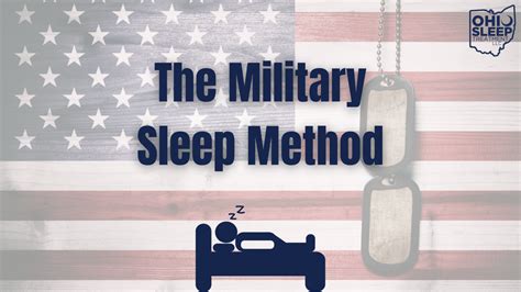 Military Sleep Method How To Fall Asleep Fast Ohio Sleep Treatment