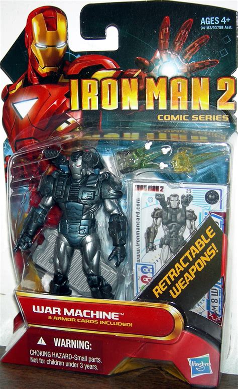War Machine 23 Iron Man 2 Comic Series Action Figure