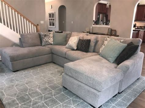 Find living room sets at wayfair. Broyhill Parkdale Sectional - Big Lots in 2020 | Gray ...