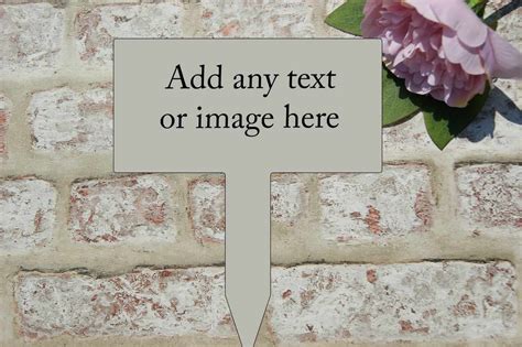 Personalised Design Your Own Gravememorial Marker Always And Forever