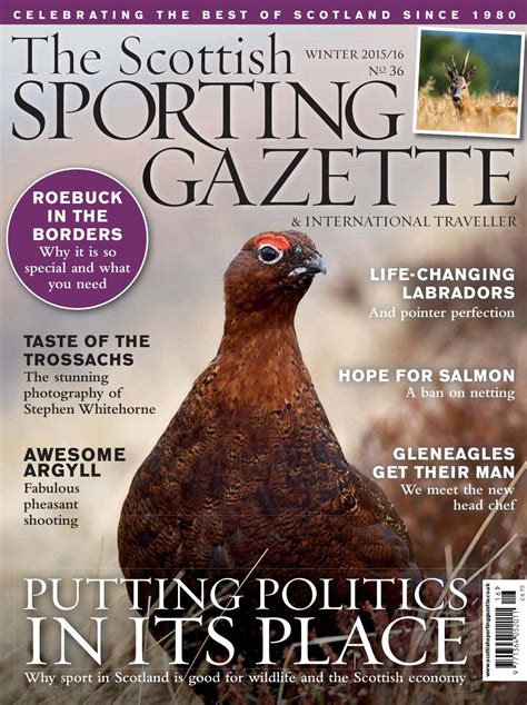 Scottish Sporting Gazette Issue 36 By Bpg Media Issuu