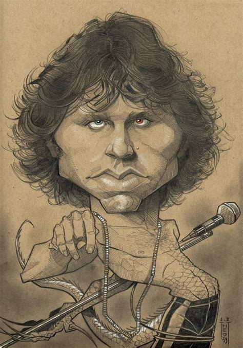 Jim Morrison Jimmorrison Doors Lizardking Cartoon Faces
