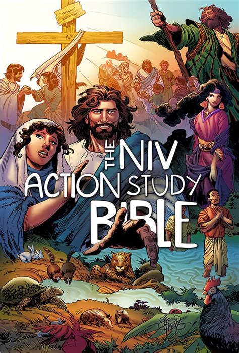 The Action Bible Study Bible Niv Church Partner