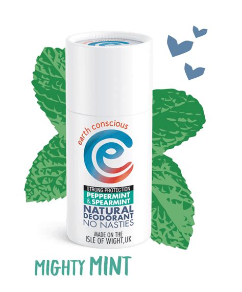 Earth Conscious Natural Deodorant Stick Save Some Green