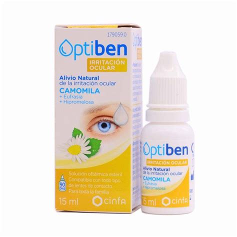 Buy Optiben Irritated Eyes Eye Drops 15Ml Parafarmacia Online