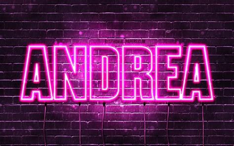 Download Wallpapers Andrea 4k Wallpapers With Names Female Names