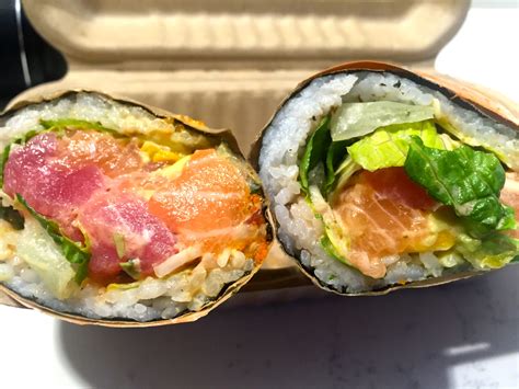 The Sushi Burrito Has Hit Nyc And Its Amazing 15 Minute News