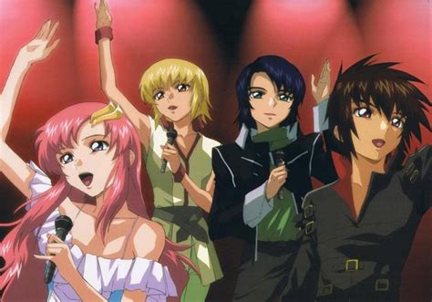 Gundam Seed Destiny Kira Yamato Lacus Clyne Athrun Zala Cagalli Yula Athha Gundam Seed