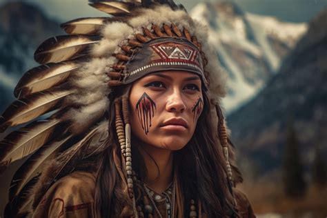Indian Sioux Squaw Foto And Bild Ki Generierte Bilder Ki Montagen Digiart Bilder Auf Fotocommunity