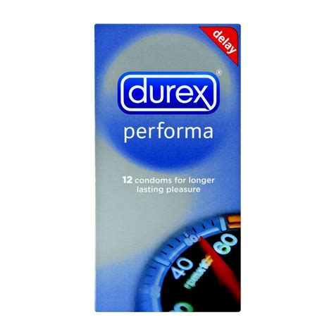Durex Performa Condoms Longer Lasting Pleasure
