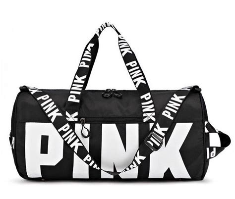 Victorias Secret Pink Duffle Bag Etsy