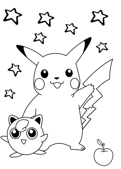 Pokemon Easter Coloring Pages