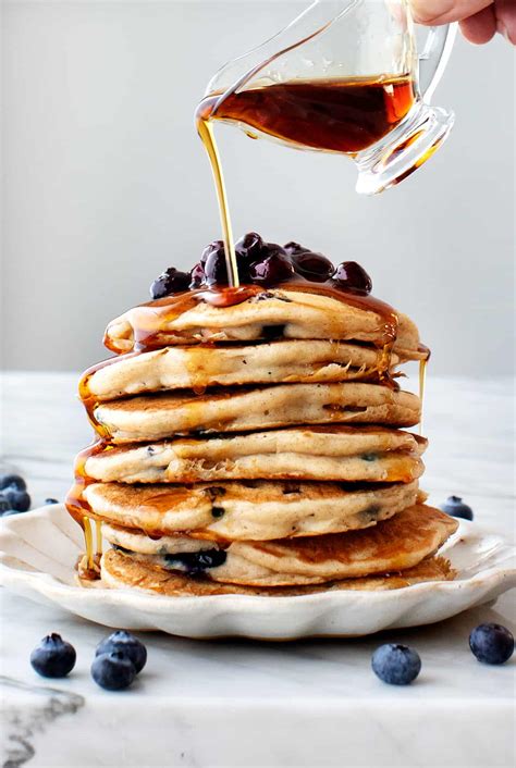 Blueberry Pancakes Recipe Love And Lemons Hnt