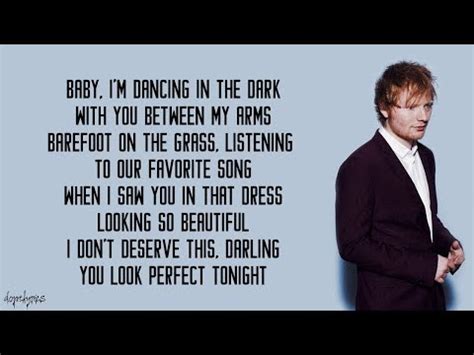 Now i know i have met an angel in person. Descargar Musica/perfect Ed Sheeran | Baixar Musica