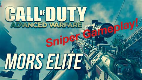Call Of Duty Advanced Warfare Sniper Gameplay Xbox One Youtube