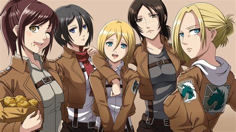 Who Is The Main Character In Aot - Top 10 Attack on Titan Best Girls | GAMERS DECIDE