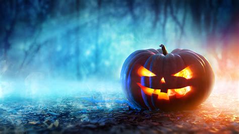 Scary Halloween Pumpkin Wallpaper Themes10win